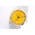 Oyster Perpetual EWF 124300 Best Edition Yellow Dial on SS Jubilee Bracelet A3230