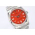 Oyster Perpetual EWF 126000 1:1 Best Edition Red Dial on SS Bracelet A3230