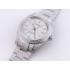 Oyster Perpetual SF 124300 Full Diamonds SS Silver Dial Bracelet A2813 Movement