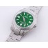 Oyster Perpetual SF 124300 Full Diamonds SS Green Dial Bracelet A2813 Movement