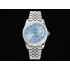 DateJust 41 SS DIWF 1:1 Best Edition Ice blue Arabic Dial on Jubilee Bracelet SA3235