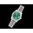 DateJust 41 SS DIWF 1:1 Best Edition Green Luminous Dial on Jubilee Bracelet SA3235