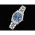 DateJust 41 SS DIWF 1:1 Best Edition Blue Luminous Dial on Oyster Bracelet SA3235