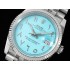 DateJust 36 SS DIWF 1:1 Best Edition Tiffany blue Arabic Dial on Jubilee Bracelet SA3235