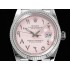 DateJust 36 SS DIWF 1:1 Best Edition Pink Arabic Dial on Jubilee Bracelet SA3235