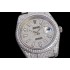 Datejust 126334 TWF SS Swarovski diamonds Full Diamond Dial Oyster Bracelet A2824