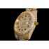 Datejust 126334 TWF YG/YG Swarovski diamonds Arab Diamond Dial Oyster Bracelet A2824
