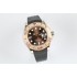 Yacht-Master EWF 126621 1:1 Best Edition Brown Dial on SS/RG Black rubber strap A3235
