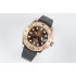 Yacht-Master EWF 126621 1:1 Best Edition Brown Dial on SS/RG Black rubber strap A3235