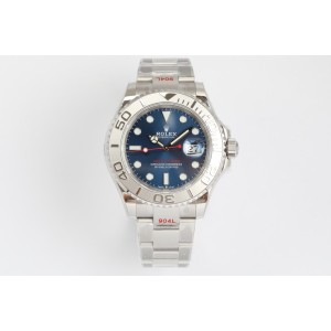Yacht-Master EWF 126622 1:1 Best Edition Blue Dial on SS Bracelet A3235