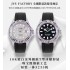 Yacht-Master JVS 226659 42mm 1:1 Best Edition Diamonds Dial Pueple Bezel on Black Rubber Strap VR3235