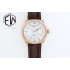 Cellini 50519 RG/SS EWF Best Edition White Dial on Brown Croc Leather Strap A3165