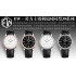 Cellini Time 50505 RG/SS EWF Best Edition White Dial on Black Leather Strap A3132