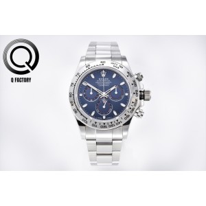 Daytona QF 116509 1:1 Best Edition Blue Dial on SS Bracelet SA4130 V3