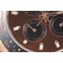 Daytona SF 116515 1:1 Best Edition 18K Rose gold shell Brown Dial on RG Black rubber strap A7750