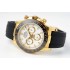 Daytona SF 116518 Best Edition 18K Yellow gold shell White Dial on YG Black rubber strap A7750
