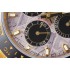 Daytona SF 116518 Best Edition 18K Yellow gold shell Damage stone Dial on YG Black rubber strap A7750