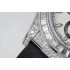 Daytona Full Diamonds JVSF Diamonds Bezel 1:1 Best Edition 904L Steel White Dial on Oysterflex Strap A7750