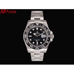 GMT Master II 116710LN AR+ 1:1 Best Edition Black Dial on Oyster Bracelet VR3186