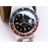 Vintage GMT Master Blue/Red Bezel Black Dial on SS Bracelet A2836