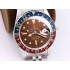 Vintage GMT Master Blue/Red Bezel Coffee Dial on Jubilee Bracelet A2836 V2
