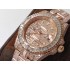 GMT Master II TWF 116769 Best Edition Full Diamond Dial RG/RG Oyster Bracelet A2824