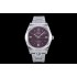 Oyster Perpetual ARF 114300 1:1 904L Case and Bracelet Red Grape Dial SH3132