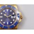 Submariner EWF 40mm 116618LB YG Blue Ceramic Blue Dial on Bracelet A3135 V2