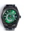 Skydweller SF AAA Level BB/SS Plating black gold Green Dial on Bracelet A2813 Movement