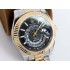Skydweller SF AAA Level Black Dial on Plating SS/YG Bracelet A2813
