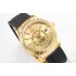 Skydweller Noob Best Edition YG/YG Yellow Gold Dial on Black rubber strap A9001