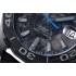 Aquaracer Calibre 5 WBD218C FC6447 TARF 1:1 Best Edition PVD Carbon/Blue Dial on Black Nylon Strap SW200