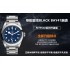 Black Bay 41 SS LF 1:1 Best Edition Blue Dial on SS Bracelet A2824