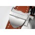 Black Bay 41 LF 1:1 Best Edition Silver Dial on Brown Leather Strap A2824