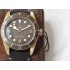 Heritage Black Bay Bronze Gray ZF 1:1 Best Edition on Leather Strap A2824