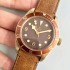 Heritage Black Bay Bronze XF 1:1 Best Edition on Brown Leather Strap A2824 V4