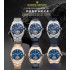 Traditionnelle BBR Tourbillon SS Best Edition Blue Dial on SS Blue crocodile strap