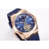 Traditionnelle BBR Tourbillon RG Best Edition Blue Dial on RG Blue Rubber strap