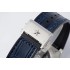Defy Classic LF 1:1 Best V2 Edition Skeleton Blue Dial on Blue Gummy Strap A2892