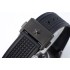 Defy Classic PVD LF 1:1 Best V2 Edition Skeleton Black Dial on Black Rubber Strap A2892